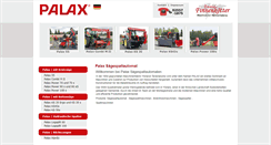 Desktop Screenshot of palax-saegespaltautomat.de