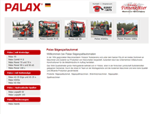 Tablet Screenshot of palax-saegespaltautomat.de